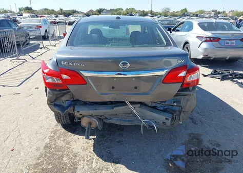 2018 Nissan Sentra Sv из США, поврежденный, VIN 3N1AB7AP8JL633601